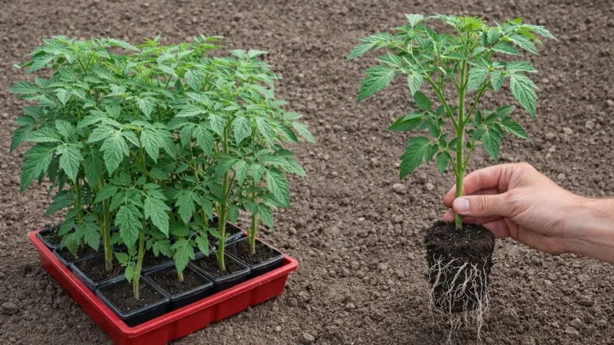 Csináld meg ezt a paradicsompalántával még ültetés előtt – gyorsabban fejlődik majd, és sokkal szebb lesz