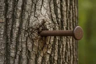 Falun ezért vertek rozsdás szöget a gyümölcsfákba, amióta tudom én is ezt teszem!