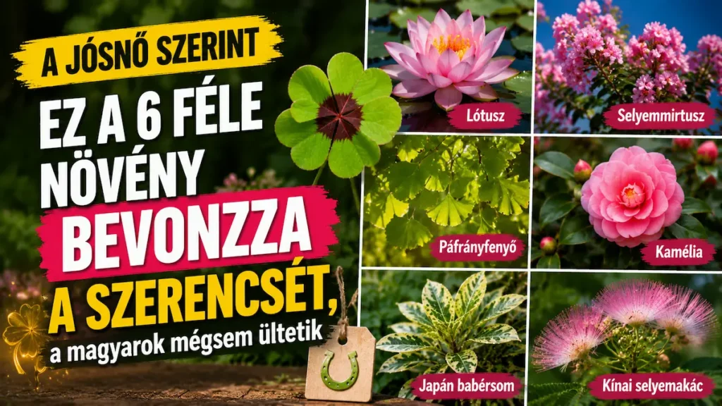 A jósnő szerint ez a 6 féle növény bevonzza a szerencsét, a magyarok mégsem ültetik
