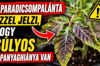 A paradicsompalánta ezzel jelzi, hogy súlyos tápanyaghiánya van