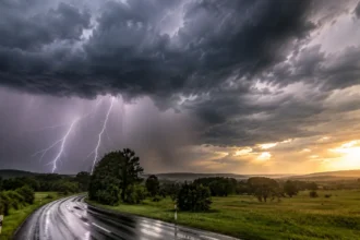 Ezekre a megyékre csap le először a zivatar