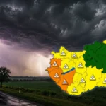 Kiadták a narancssárga riasztást, 3 vármegyében leszakadhat az ég ma este