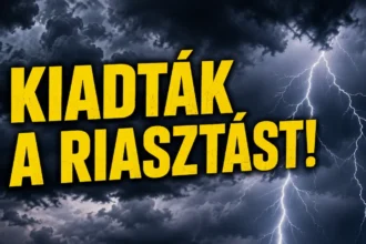 Kiadták a riasztást! Mutatjuk, hogy melyik 2 vármegyében szakadhat le az ég ma délután!