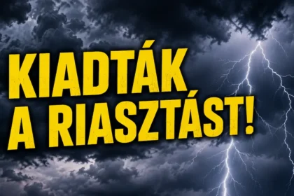 Kiadták a riasztást! Mutatjuk, hogy melyik 2 vármegyében szakadhat le az ég ma délután!