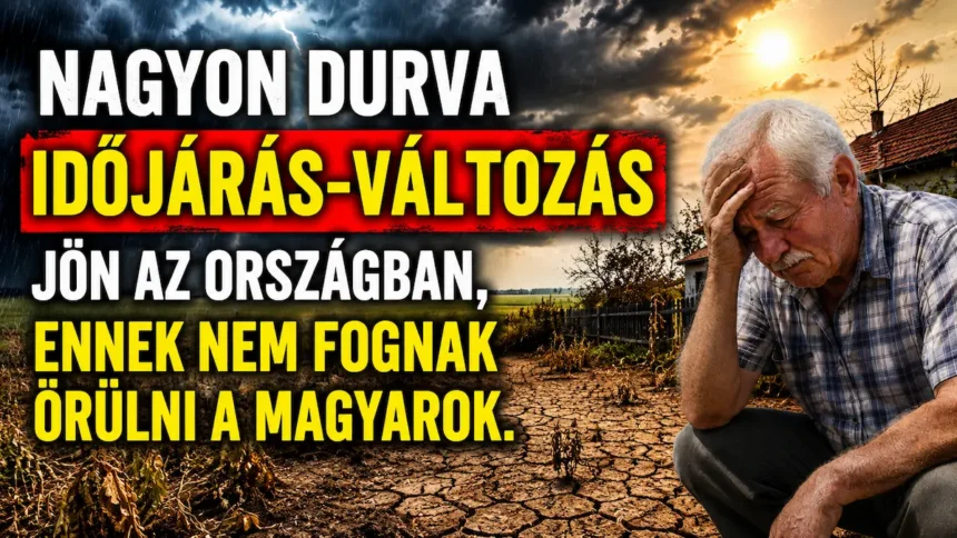 Nagyon durva időjárás-változás jön az országban, ennek nem fognak örülni a magyarok