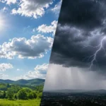 Néhány vármegyét másodpercek alatt tarolhat le a vihar