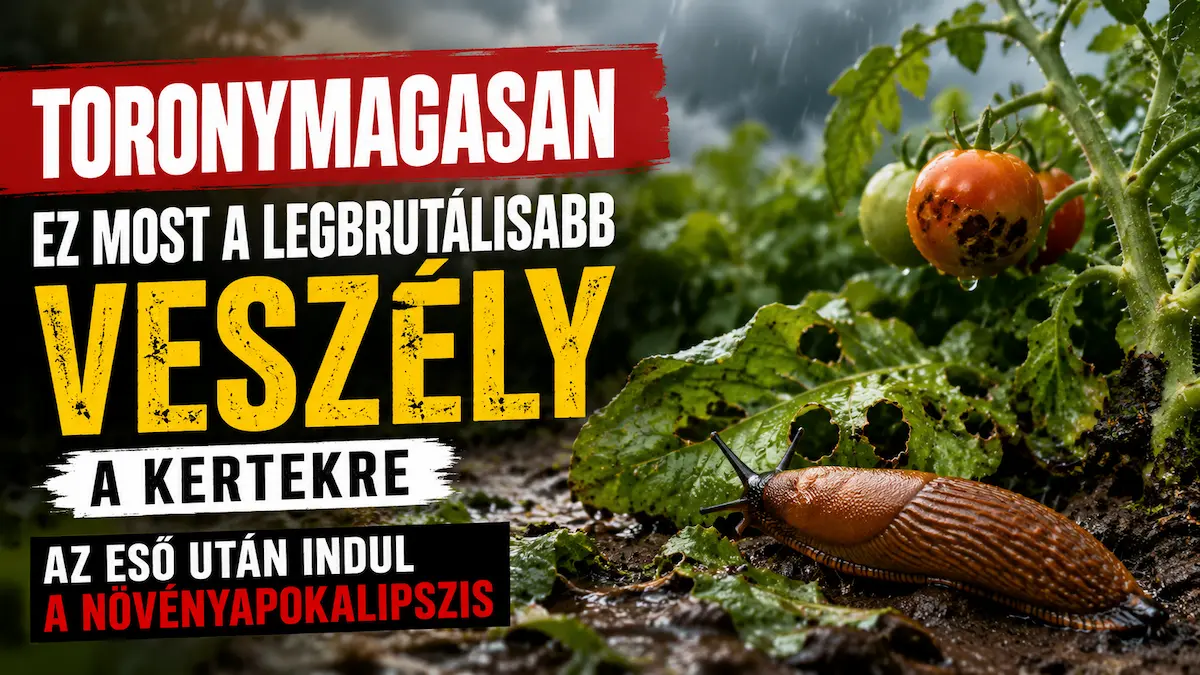Toronymagasan ez most a legbrutálisabb veszély a kertekre – az eső után indul a növényapokalipszis