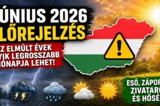 A meteorológusok frissítették az előrejelzést: a június az elmúlt évek egyik legrosszabb hónapja lehet