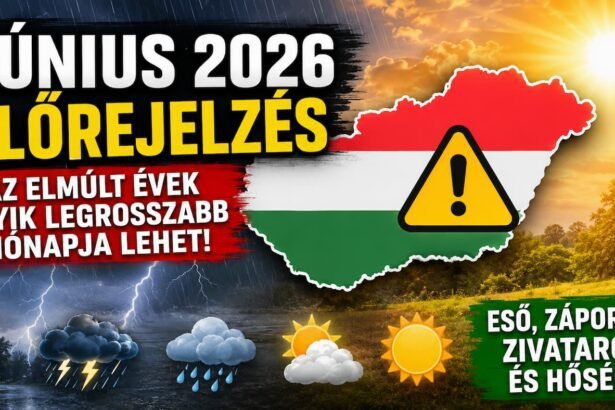 A meteorológusok frissítették az előrejelzést: a június az elmúlt évek egyik legrosszabb hónapja lehet