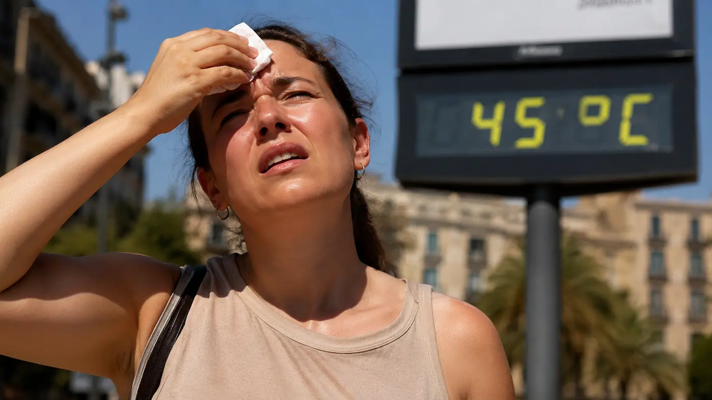 40-45 fok lehet Spanyolországban, és ez az új hőhullám Magyarország felé is tart