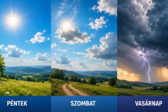 Váratlan fordulat jön a hétvégi időjárásban - Ebbe a 3 vármegyébe ne nagyon menj strandra!