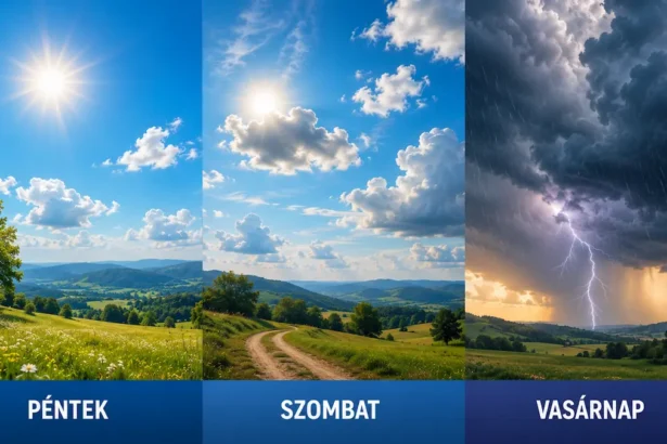 Váratlan fordulat jön a hétvégi időjárásban - Ebbe a 3 vármegyébe ne nagyon menj strandra!