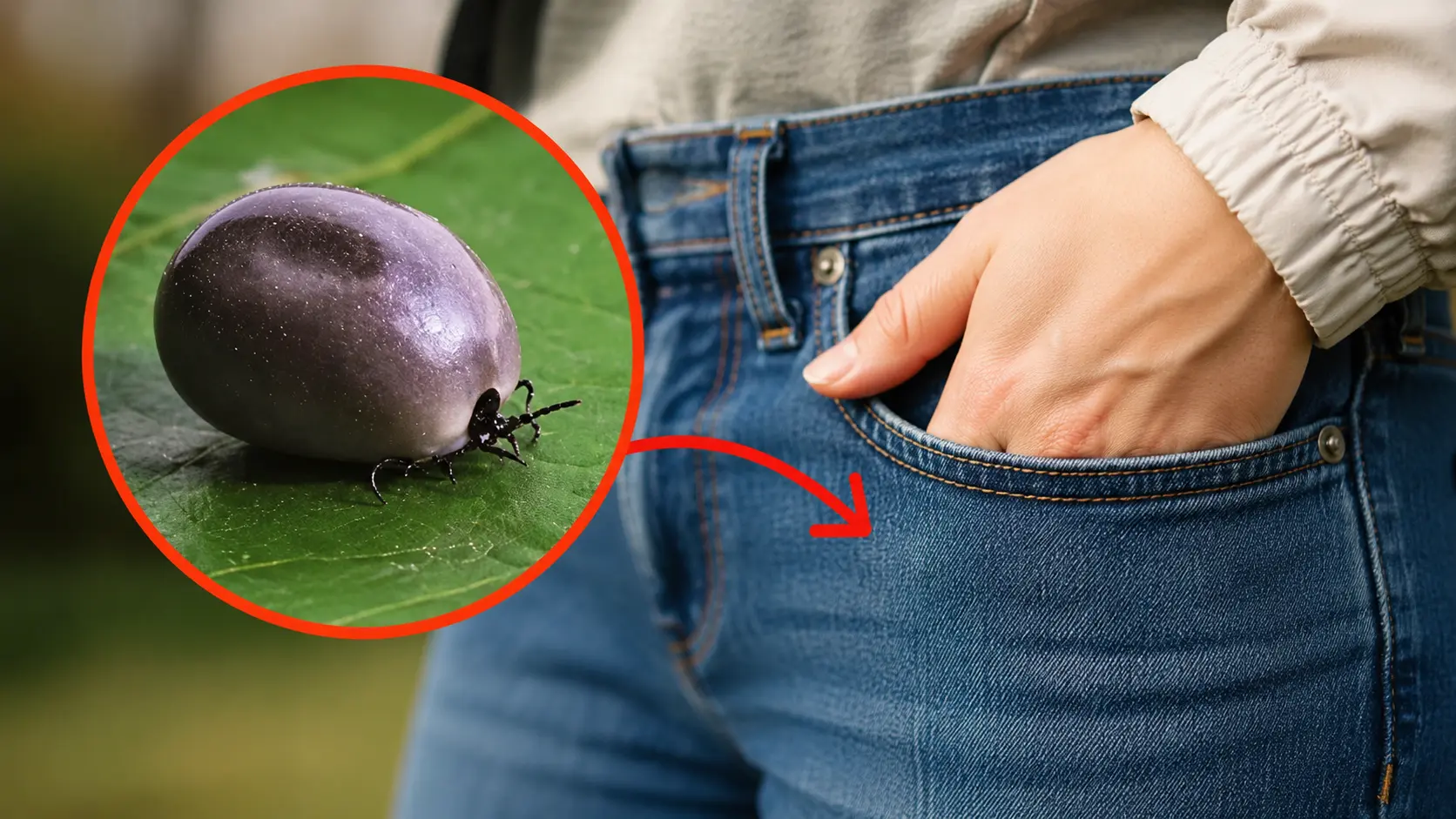 Indulás előtt tedd ezt a zsebedbe: egyszerű trükk, amely segíthet távol tartani a kullancsokat