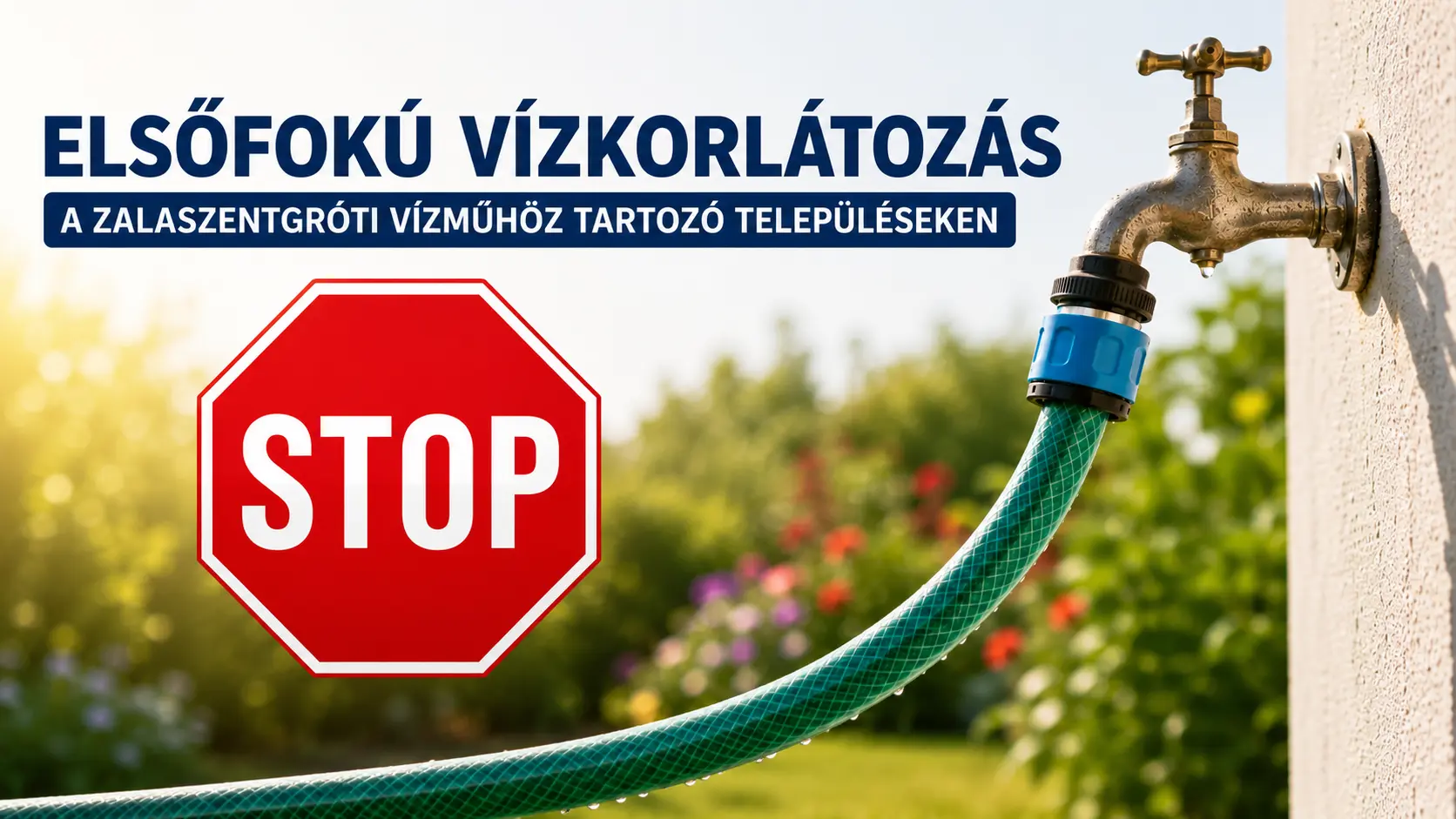 Vízkorlátozást vezettek be ebben a vármegyében, ha nem figyelsz, bírságot kaphatsz
