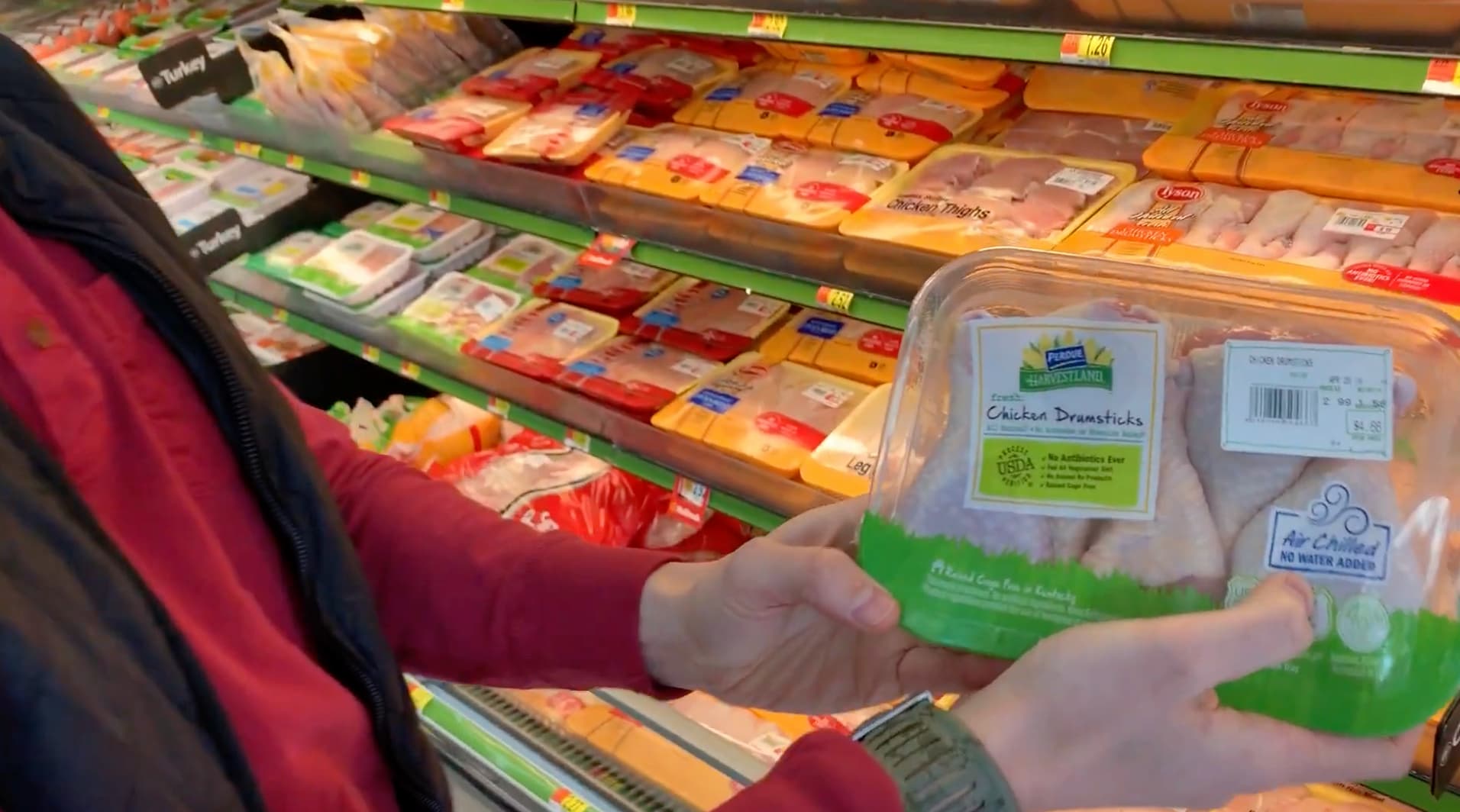 Soha ne vedd meg a csirkemellet a szupermarketben, ha ezt látod a csomagoláson