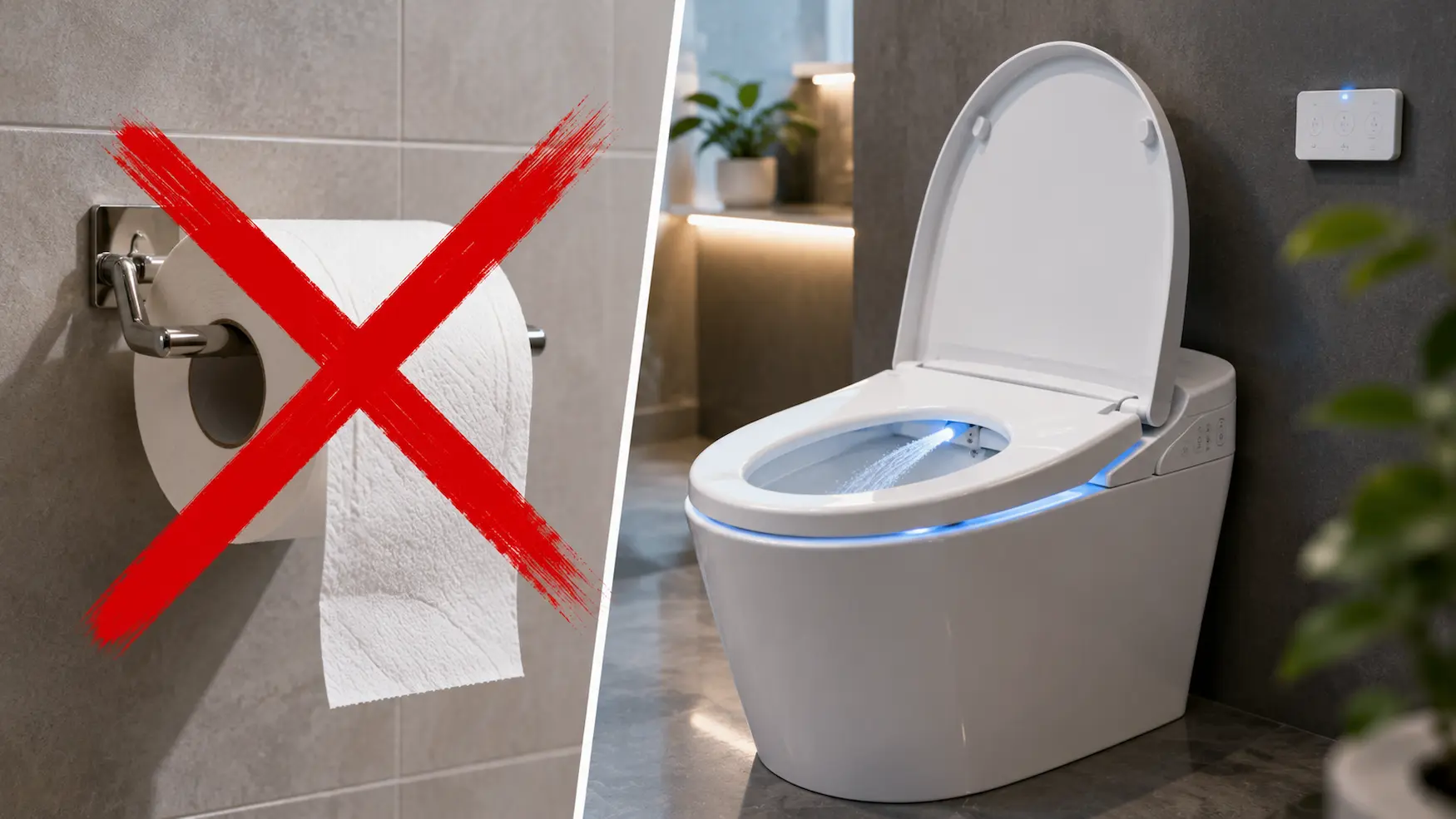 A WC-papír vége jöhet 2027-ben: egy új lehetőség érkezett a fürdőszobákba, amely már most is globális trend