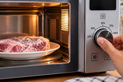 A mikró teljesítményét sokan nem állítják át, pedig 20-30 százalékkal jobban kiolvasztja a húsokat így