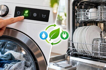 Az eco program 3 óráig tart, mégis kevesebbet fogyaszt mint a normál, és ez nem véletlen