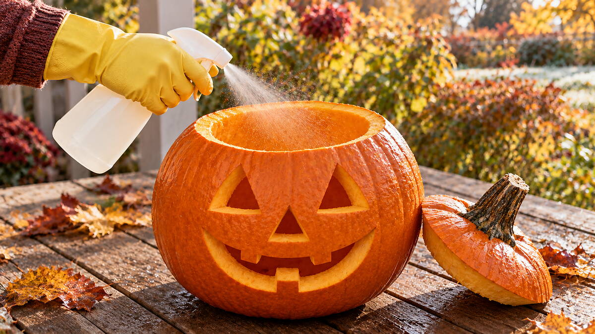 Ez a trükk gondoskodik róla, hogy a tököd egészen Halloweenig friss maradjon