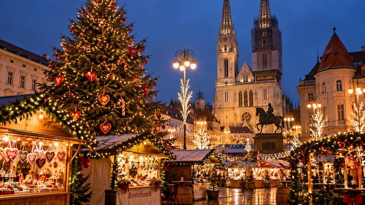 November 28-án indul a zágrábi advent, és idén egészen január 7-ig tart
