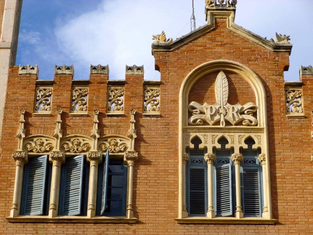 A Casa Rull modernista épülete Reusban
