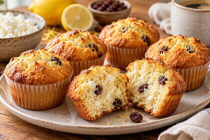 Túrós muffin recept, ami 10 perc alatt kész van: A héten kétszer is sütöttem