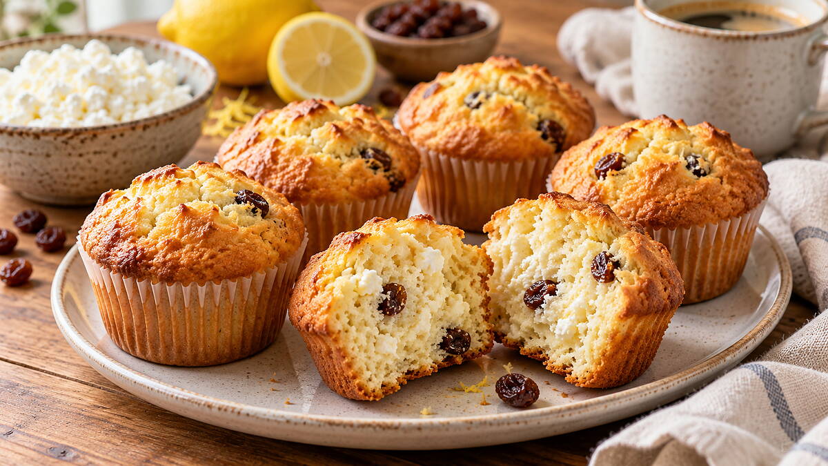 Túrós muffin recept, ami 10 perc alatt kész van: A héten kétszer is sütöttem