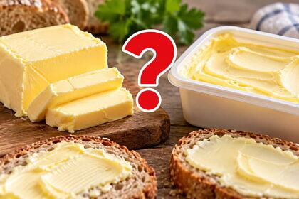 Vaj vagy margarin? Az egészségpénztár szakértői szerint ez a különbség valójában